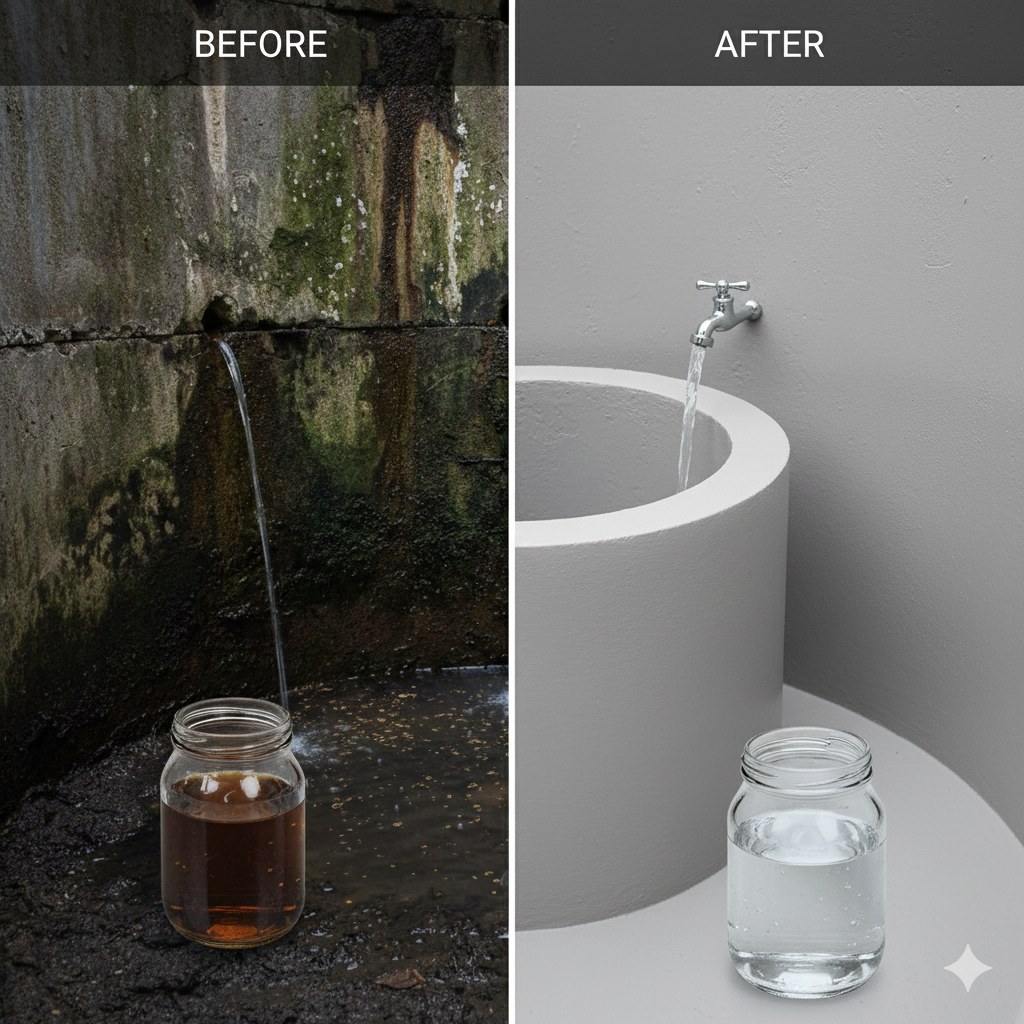 Как гидроизоляция колодца влияет на качество воды