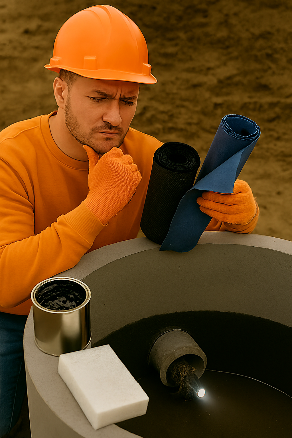 Плюсы и минусы разных типов гидроизоляционных материалов для бетонных колец колодцев